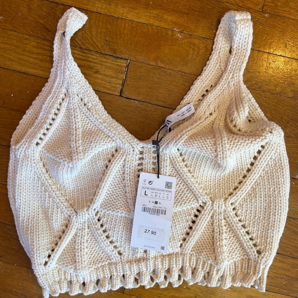 Zara Knit Tank Top